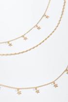 Francesca's Rebekah Star Station Layered Necklace - Gold