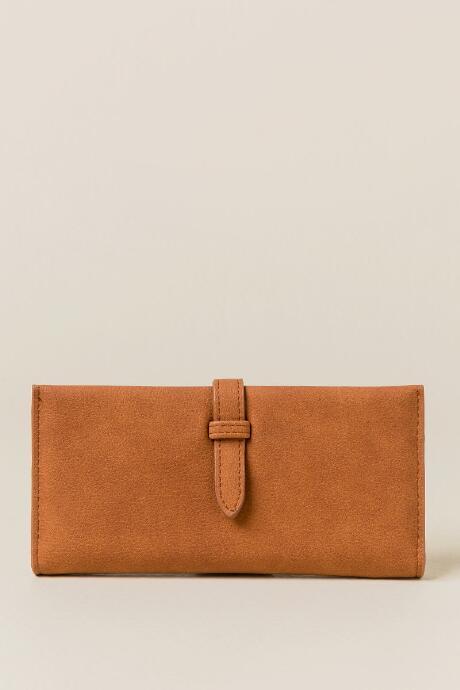 Francescas Margret Front Tab Wallet - Brown