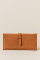 Francescas Margret Front Tab Wallet - Brown