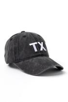 Francesca Inchess Texas Logo Cap - Black