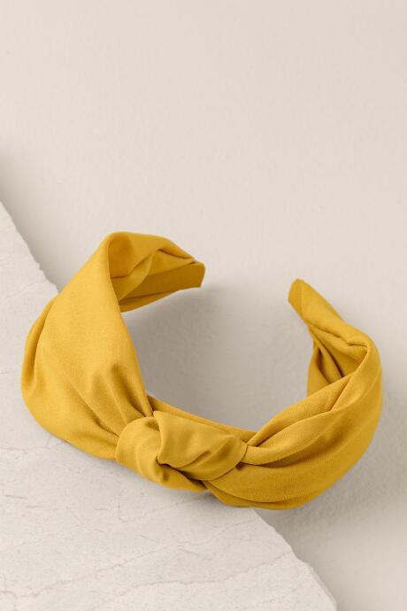Francesca's Whitley Knot Headband - Sunshine