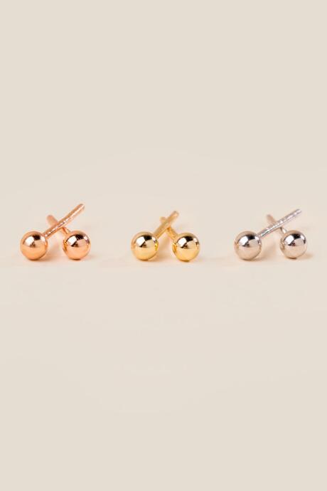 Francesca's Jensen Stud Earring Set - Mixed Plating