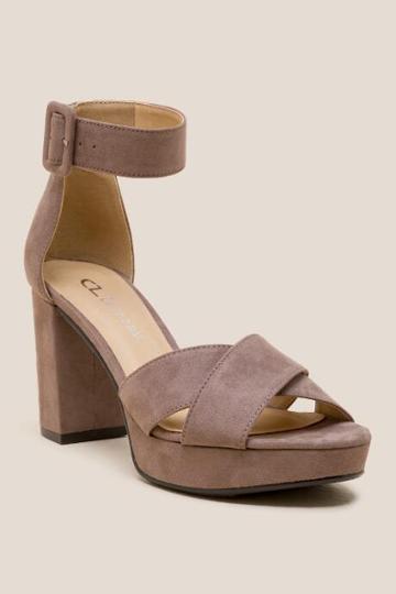 Cl By Laundry Gala Platform Heel - Taupe