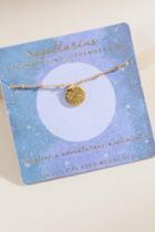 Francesca's Sagittarius Constellation Coin Pendant Necklace - Gold