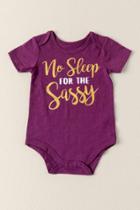 Rashiti No Sleep For The Sassy Bodysuit - Maroon
