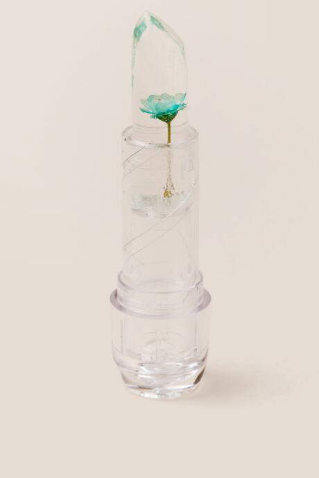 Francesca Inchess Blossum Turqoise Crystal Lip Balm