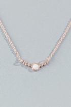 Francesca Inchess Kallista Opal Pendant - Rose/gold