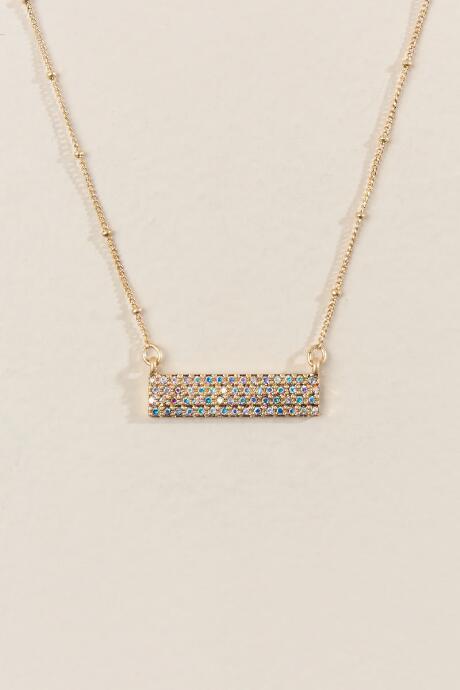 Francesca Inchess Elsa Iridescent Crystal Pendant - Iridescent