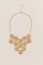 Francesca Inchess Maci Filigree Statement Necklace - Gold