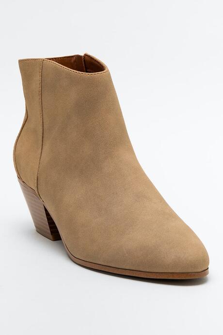 Indigo Rd. Tonda Western Ankle Boot - Taupe