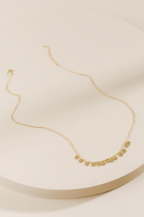 Francesca's Chelsea Delicate Necklace - Gold
