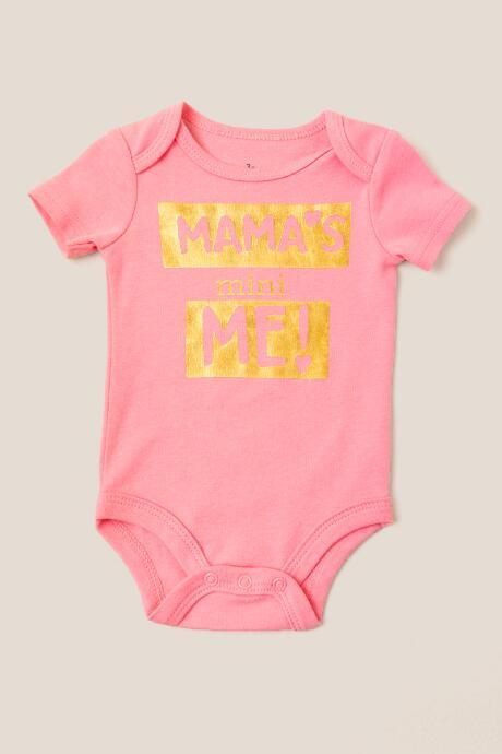 Rashiti Mama's Mini Me Bodysuit - Coral