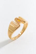 Francesca Inchess A Block Letter Ring - A