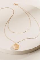 Francesca's Old World Charm Layered Necklace - Gold