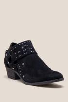 Francesca Inchess Not Rated Deedee Ankle Boot - Black