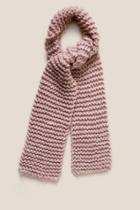 Francesca's Katie Cable Knit Scarf - Heather Oat