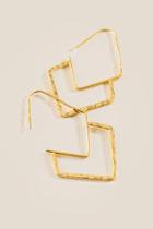 Francesca's Felicia Geometric Earrings - Gold