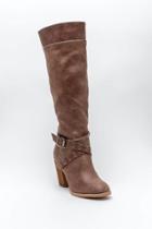 Not Rated Raine Tall Boot - Taupe