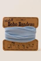 Francescas Boho Bandeau In Pale Blue - Light Blue