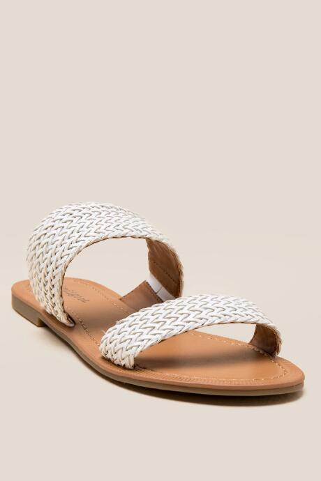 Indigo Rd. Bevin Double Band Slide Sandal - White