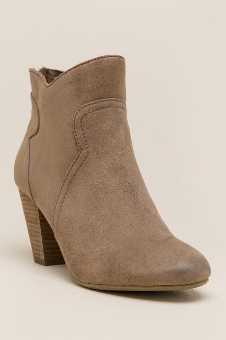 Report - Martin Western Tassel Bootie - Taupe