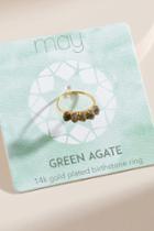 Francesca's Green Agate Stone Ring - Green