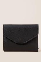 Francesca's Lacy Mini Wallet - Black