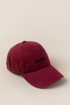 Francesca's Squadgoals Baseball Cap - Burgundy