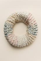 Francesca Inchess Raz Chunky Knit Loop Scarf - Ivory