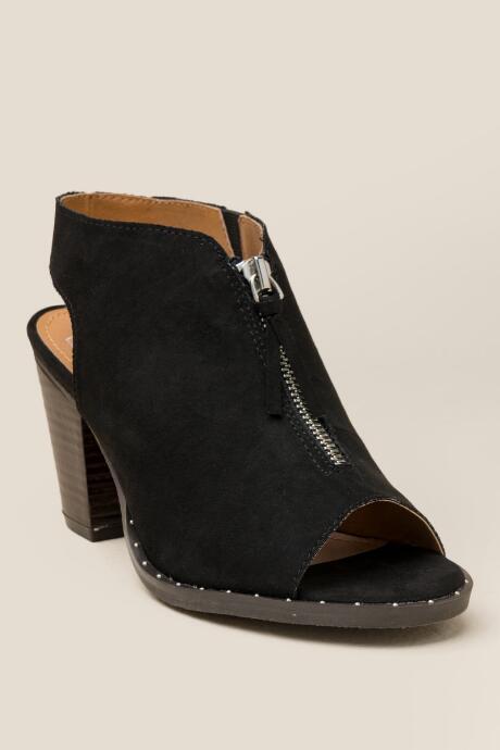 L4l Zen Peep Toe Heel - Black