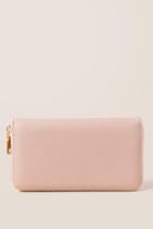Francesca's Murphy Zip Around Wallet - Pink