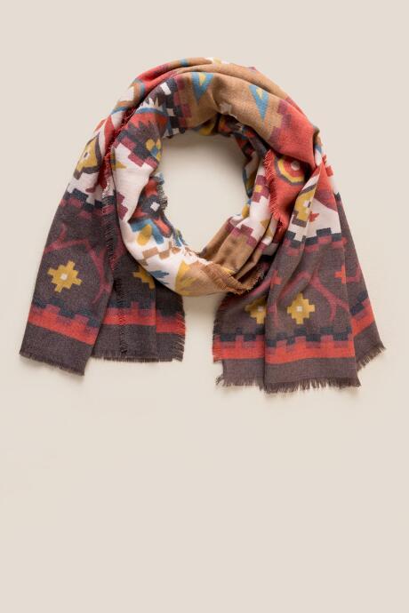Francesca Inchess Olivia Blanket Scarf - Rust