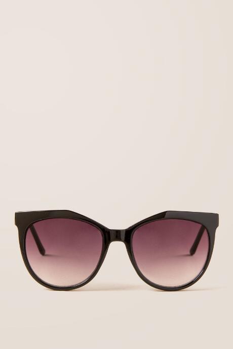 Francescas Midas Touch Sunglasses In Black - Black