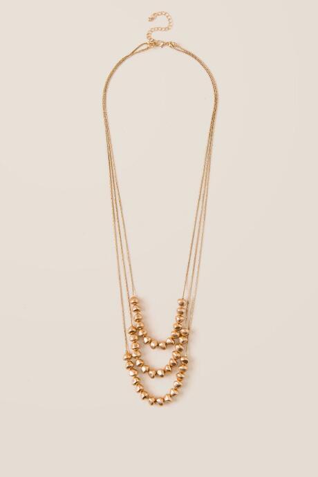 Francesca Inchess Sariyah Beaded Layered Necklace - Gold