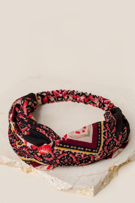 Francesca's Ronda Floral Headband - Cinnamon