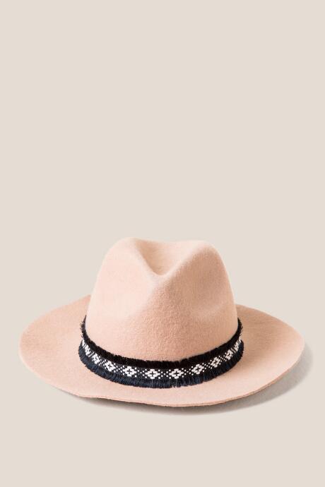 Francesca's Taos Felt Panama Hat - Camel