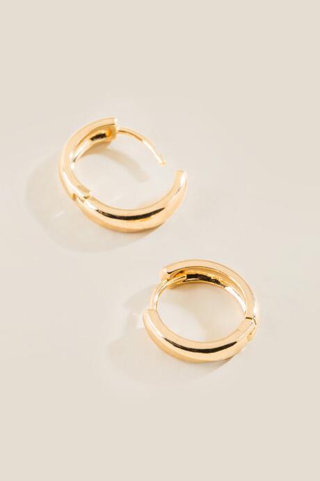 Francesca's Emmy Small Hoop Earrings - Gold