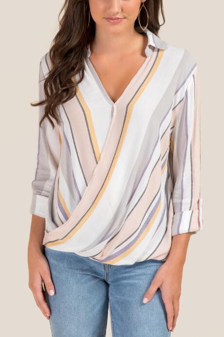 Francesca Inchess Talli Wrap Blouse - Rose
