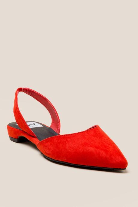 Dv By Dolce Vita Aim Sling Back Flat - Red