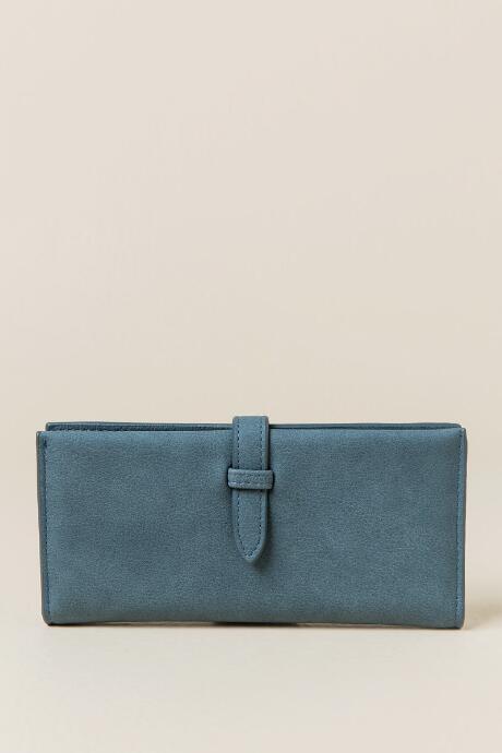 Francescas Margret Front Tab Wallet - Blue