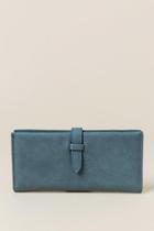 Francescas Margret Front Tab Wallet - Blue
