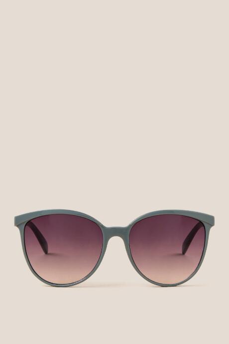 Francesca's Aria Over Sized Sunglasses - Teal