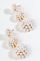 Francesca's Khloe Mini Pearls Statement Earrings - Pearl