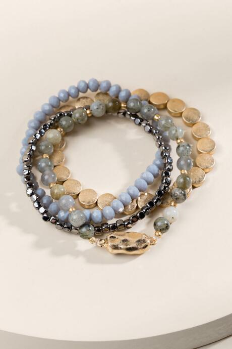 Francesca's Hadley Beaded Bracelet Set - Multi