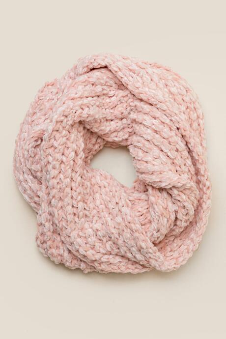 Francesca's Carol Chunky Chenille Scarf - Pink