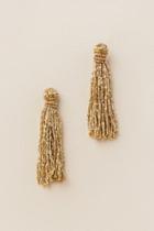 Francesca's Jillian Seedbead Tassel Earring In Gold - Gold