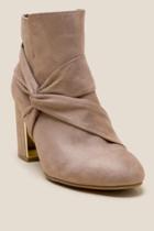 Report Monica Side Knot Dress Boot - Taupe