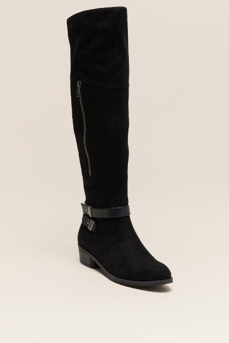 Indigo Rd. Indigo Rd Custom Belted Over The Knee Boot - Black
