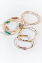 Francesca's Mercedes Beaded Stretch Bracelet Set - Multi