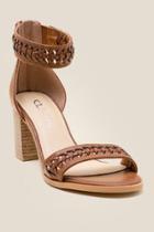 Francesca Inchess Cl By Chinese Laundry Juni Block Heel - Brown